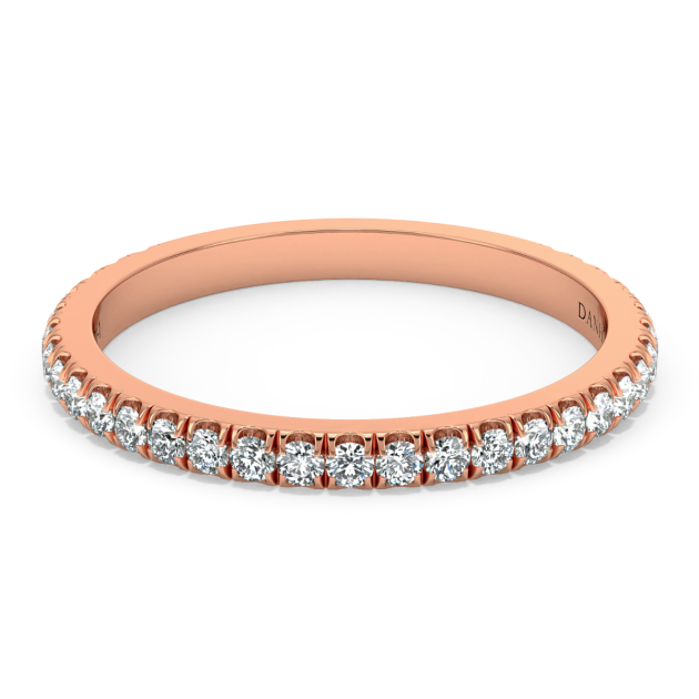 Norme de Danhov Wedding Band in 18k Rose Gold