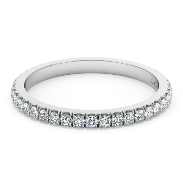 Norme de Danhov Wedding Band in Platinum