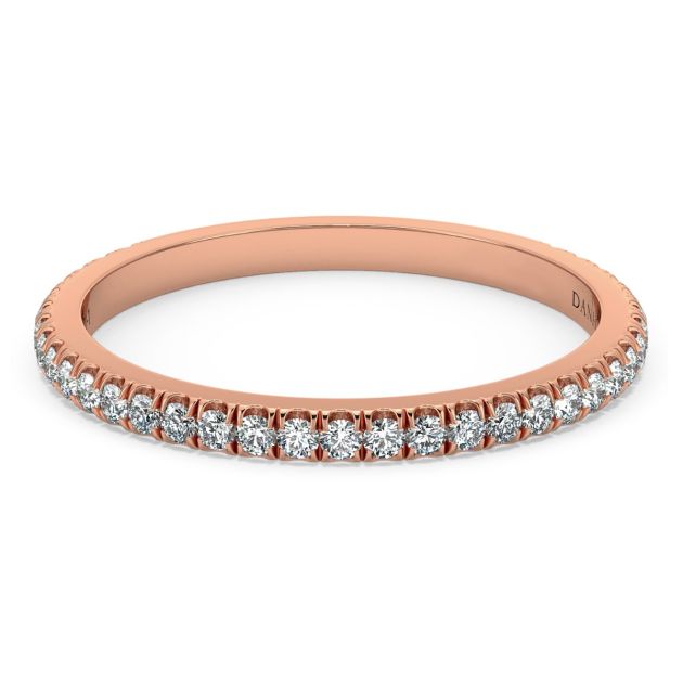 Norme de Danhov Wedding Band in 18k Rose Gold