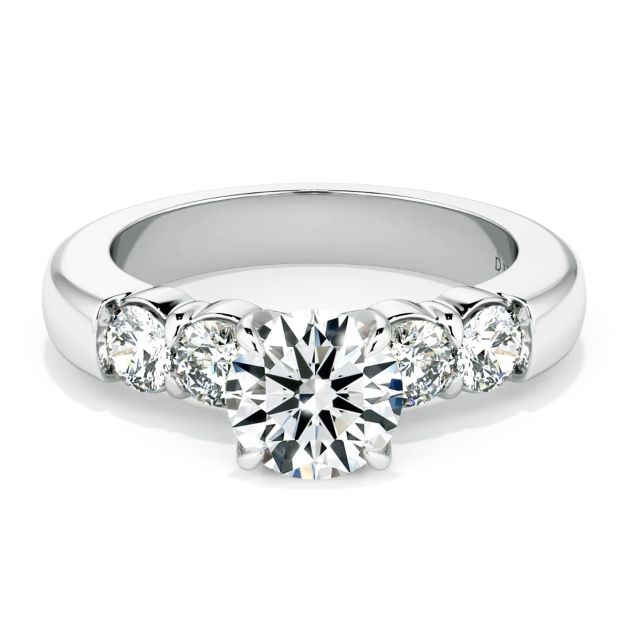 Norme de Danhov Engagement Ring in Platinum