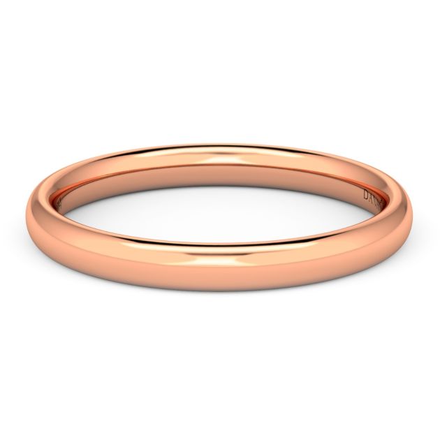 Norme de Danhov Wedding Band in 14k Rose Gold
