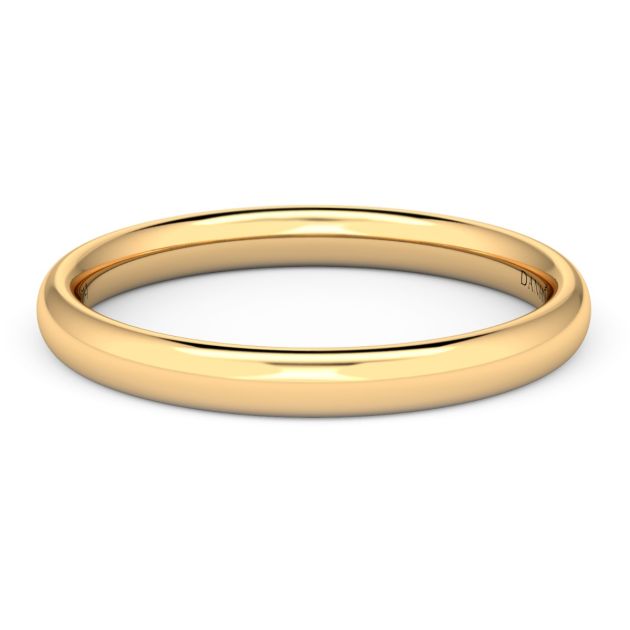 Norme de Danhov Wedding Band in 18k Yellow Gold