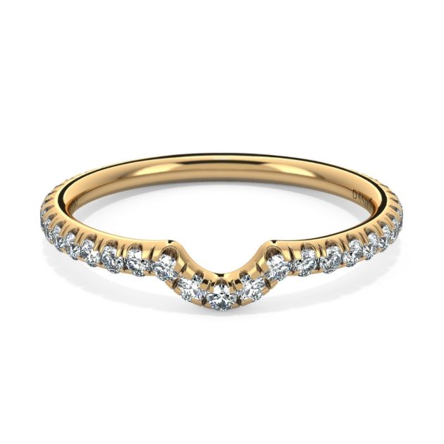 Norme de Danhov Wedding Band in 18k Yellow Gold