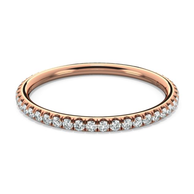 Norme de Danhov Wedding Band in 18k Rose Gold