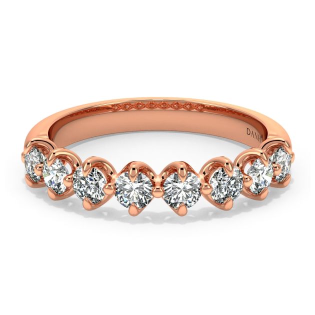 Norme de Danhov Wedding Band in 14k Rose Gold