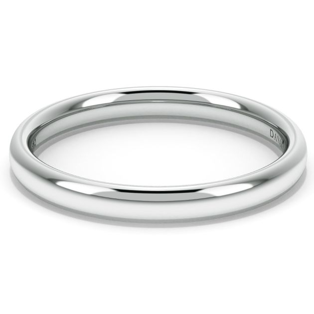 Norme de Danhov Wedding Band in 14k  White Gold