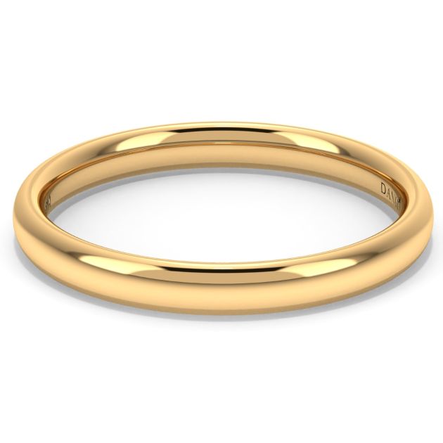 Norme de Danhov Wedding Band in 14k  Yellow Gold