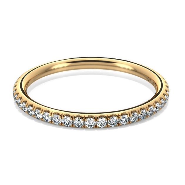 Norme de Danhov Wedding Band in 14k Yellow Gold