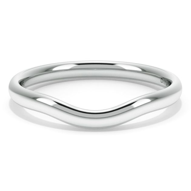 Norme de Danhov Wedding Band in 14k  White Gold