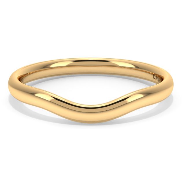 Norme de Danhov Wedding Band in 18k Yellow Gold