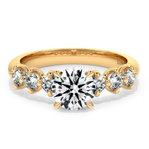 Norme de Danhov Engagement Ring in 14k Yellow Gold