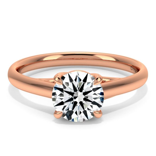 Norme de Danhov  Engagement Ring for Women in 18k Rose Gold