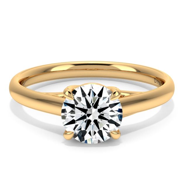 Norme de Danhov  Engagement Ring for Women in 14k Yellow Gold