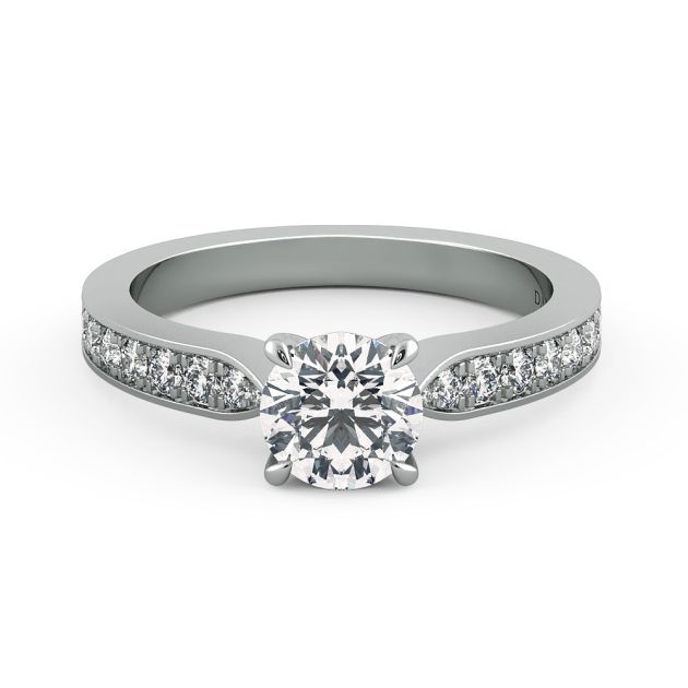 Danhov Classico Engagement Ring  in Platinum