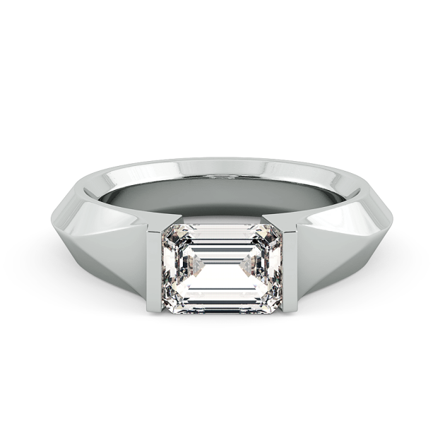 Danhov Voltaggio Engagement Ring in 14k White Gold