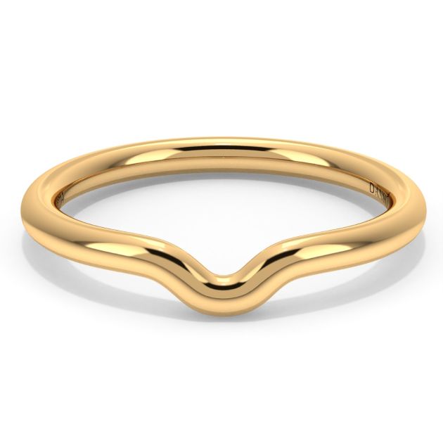 Norme de Danhov Wedding Band in 14k Yellow Gold
