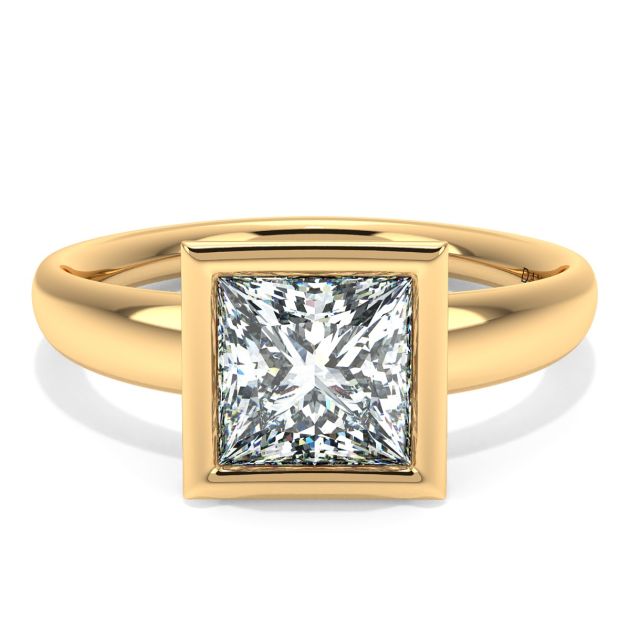 Norme de Danhov Engagement Ring in 14k Yellow Gold