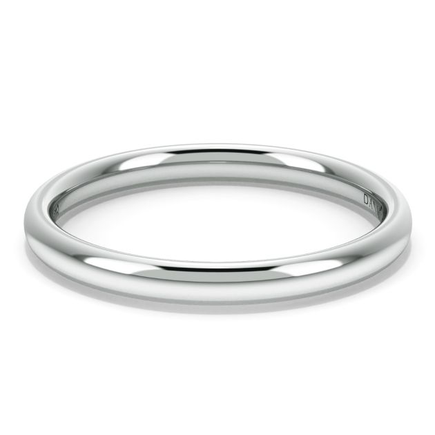 Norme de Danhov Wedding Band in Platinum 