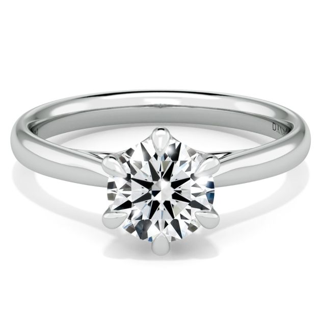 Norme de Danhov  Engagement Ring for Women in Platinum 