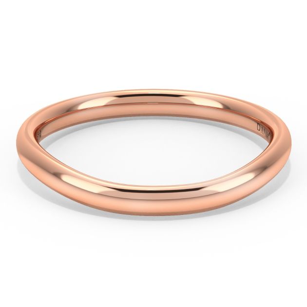 Norme de Danhov Wedding Band in 18k Rose Gold