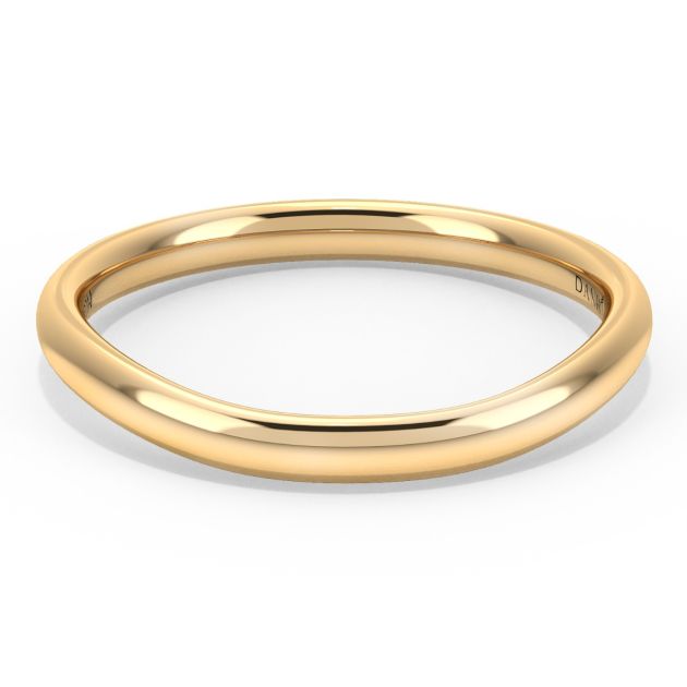 Norme de Danhov Wedding Band in 14k Yellow Gold