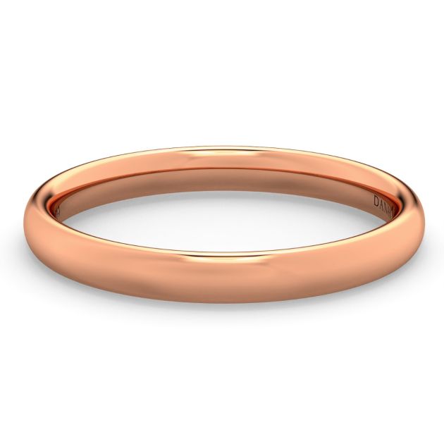 Norme de Danhov Wedding Band in 18k Rose Gold