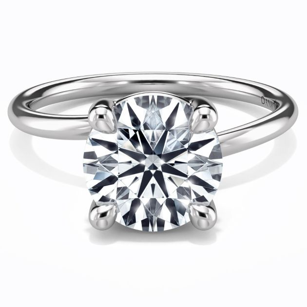 Danhov Eleganza Designer Engagement Ring in Platinum