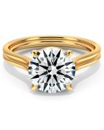Danhov Per Lei Engagement Ring in 14k Yellow Gold