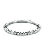 Norme de Danhov Wedding Band in 18k White Gold