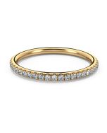 Norme de Danhov Wedding Band in 14k Yellow Gold