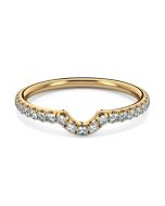 Norme de Danhov Wedding Band in 18k Yellow Gold