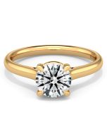 Norme de Danhov Engagement Ring in 14k Yellow Gold