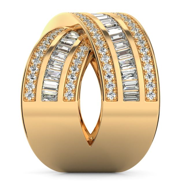 Norme de Danhov Wedding Band in 18k Yellow Gold