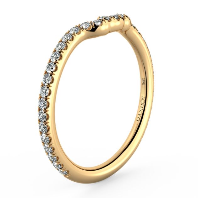 Norme de Danhov Wedding Band in 14k Yellow Gold