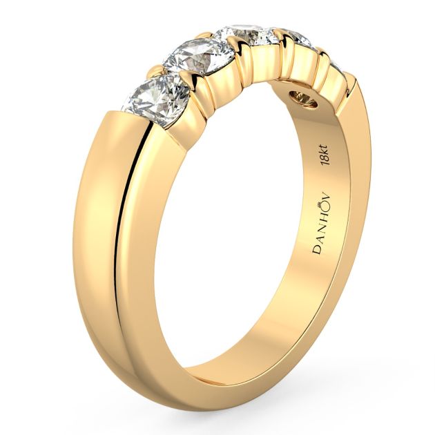 Norme de Danhov Wedding Band in 14k Yellow Gold