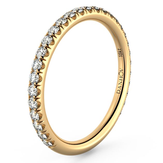 Norme de Danhov Wedding Band in 14k Yellow Gold