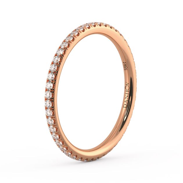 Norme de Danhov Wedding Band in 14k Rose Gold