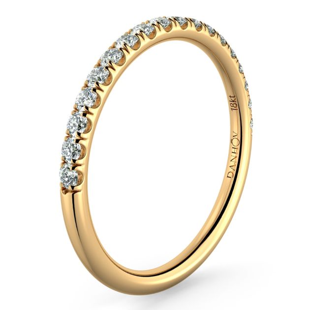 Norme de Danhov Wedding Band in 18k Yellow Gold