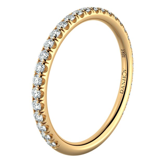 Norme de Danhov Wedding Band in 18k Yellow Gold