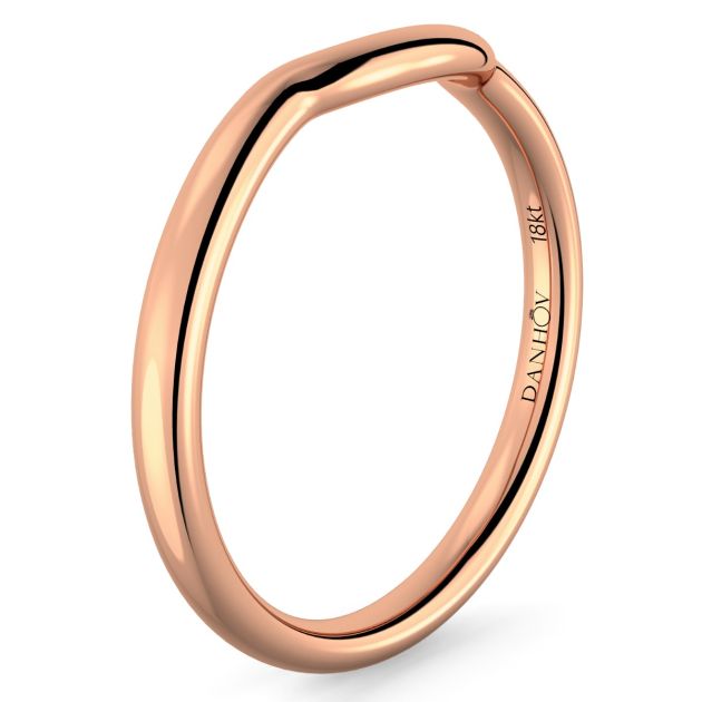 Norme de Danhov Wedding Band in 18k Rose Gold