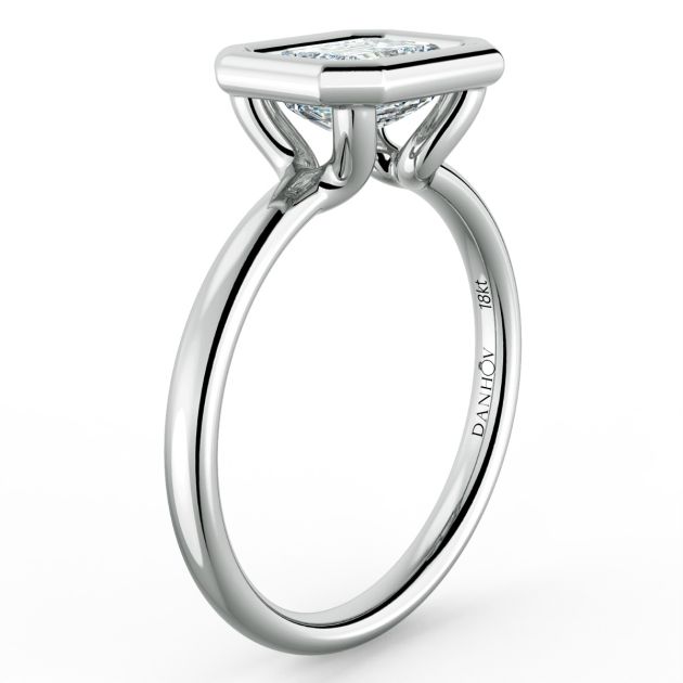 Norme de Danhov  Engagement Ring for Women in Platinum