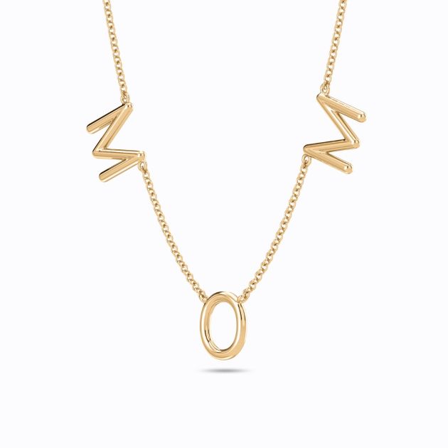 Norme de Danhov Mom Pendant in 14kt Yellow Gold 