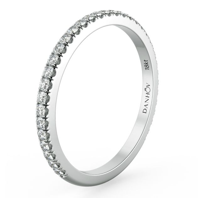 Norme de Danhov Wedding Band in Platinum 