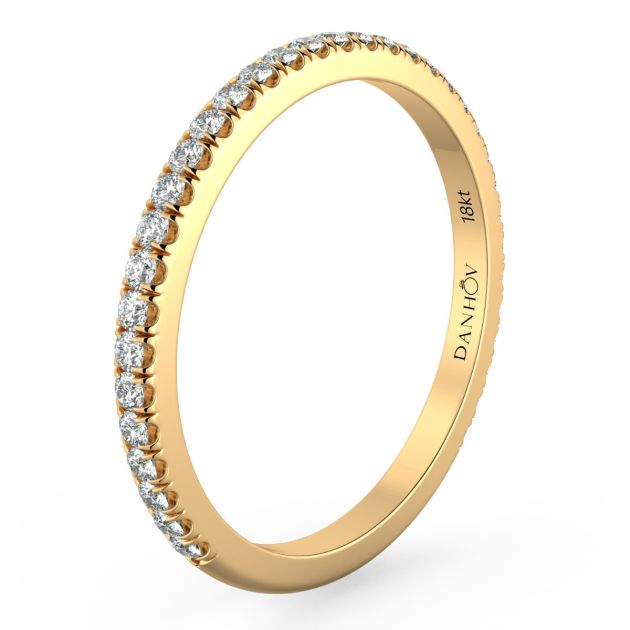 Norme de Danhov Wedding Band in 14k Yellow Gold 