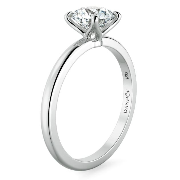 Norme De Danhov Ladies Engagement Ring in Platinum