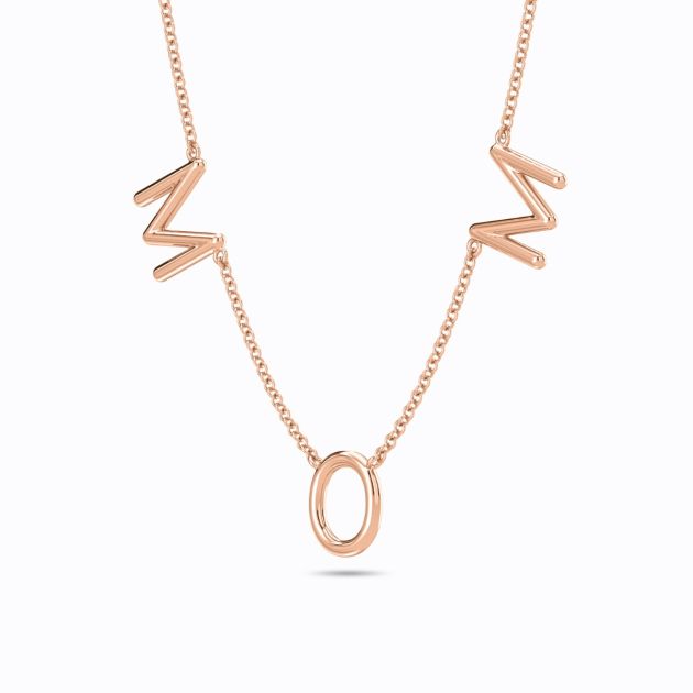 Norme de Danhov Mom Pendant in 14k Rose Gold