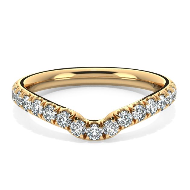 Norme de Danhov Wedding Band in 18k Yellow Gold