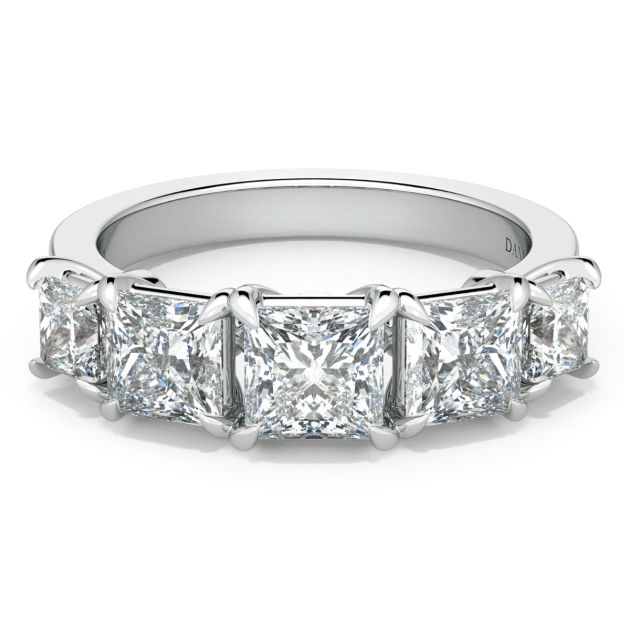 Danhov Classico Five Diamond Engagement Ring in Platinum 