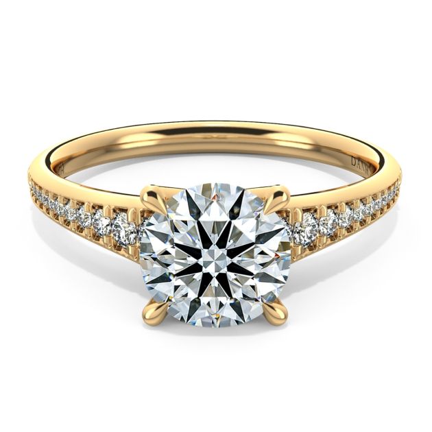 Norme De Danhov Engagement Ring in 18k Yellow Gold