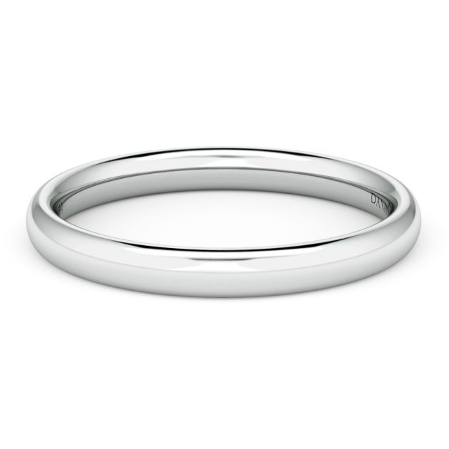 Norme de Danhov Wedding Band in 18k White Gold